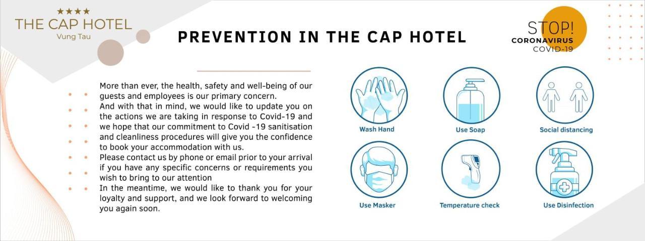 The Cap Hotel Vung Tau Esterno foto